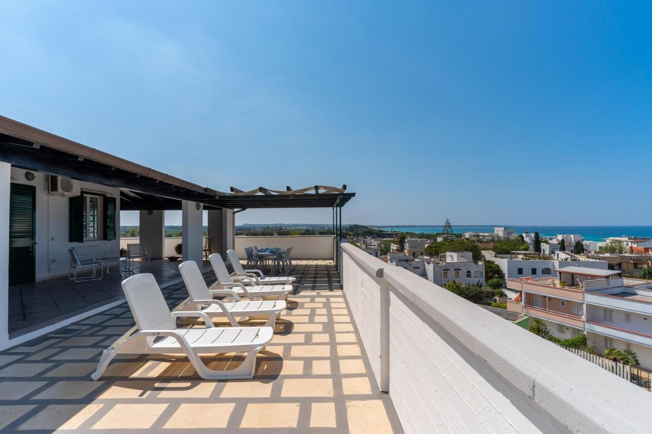 Sea View Penthouse-Attico Apartment Gallipoli Exterior photo
